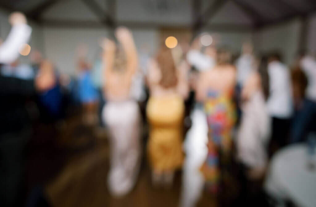 The guests dancing the night away at Riverdale Manor in Lancaster, Pennsylvania.